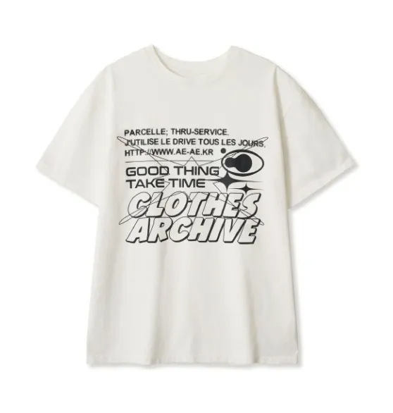 AEAE  |Unisex Street Style Cotton Short Sleeves T-Shirts