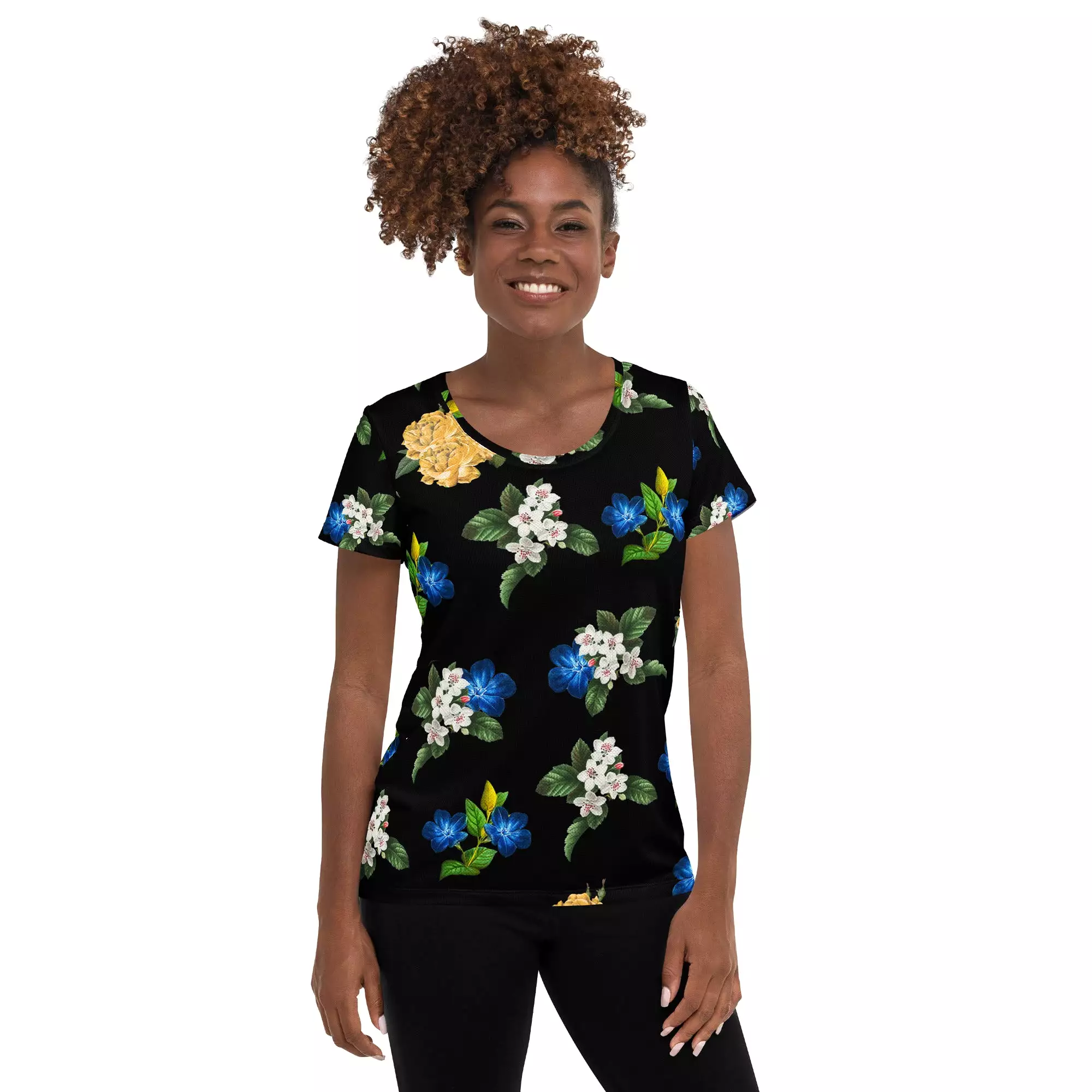 All-Over Print Women's Athletic T-shirt