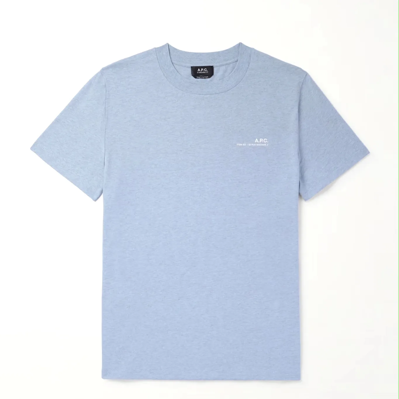 A.P.C.  |Cotton Short Sleeves Logo Designers T-Shirts