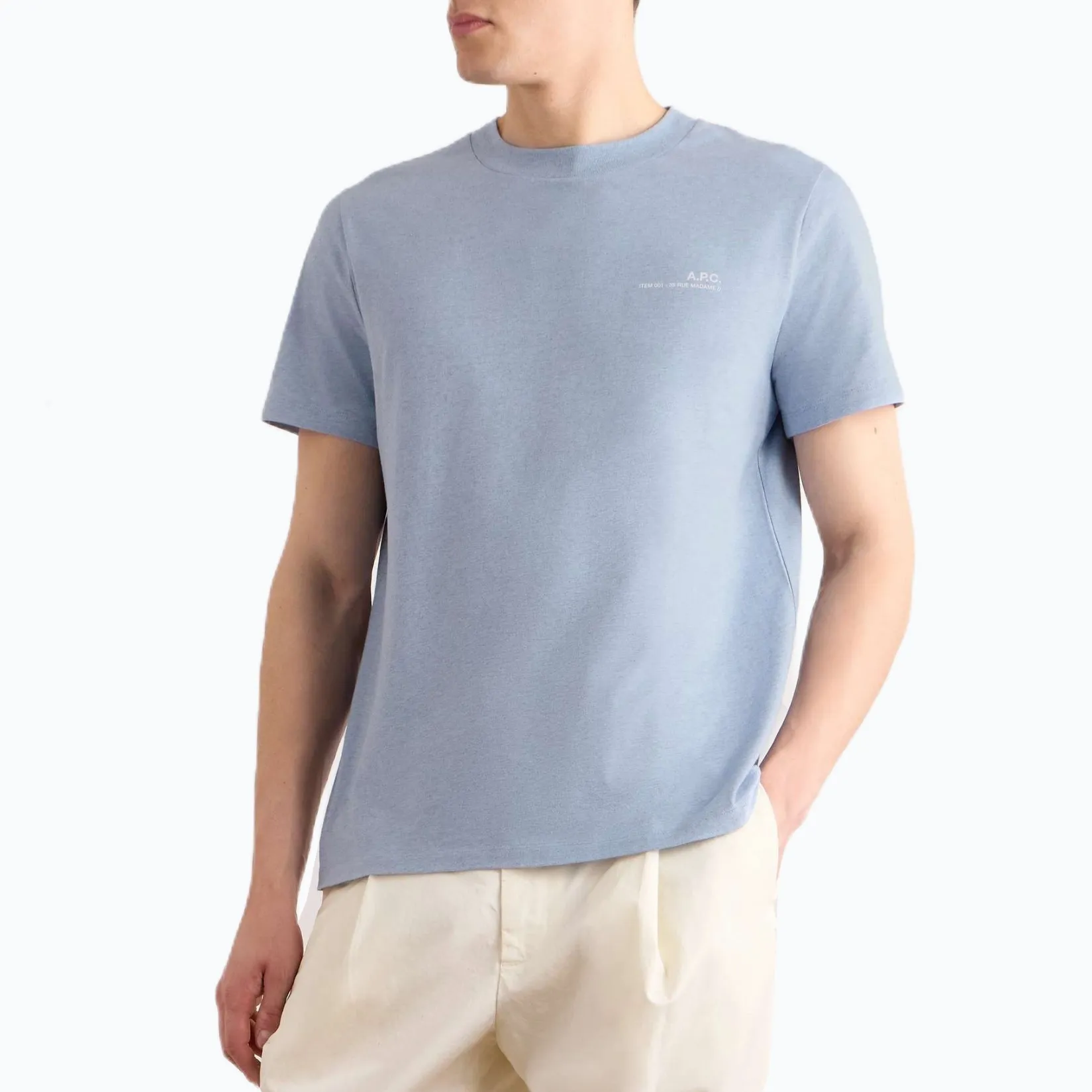 A.P.C.  |Cotton Short Sleeves Logo Designers T-Shirts