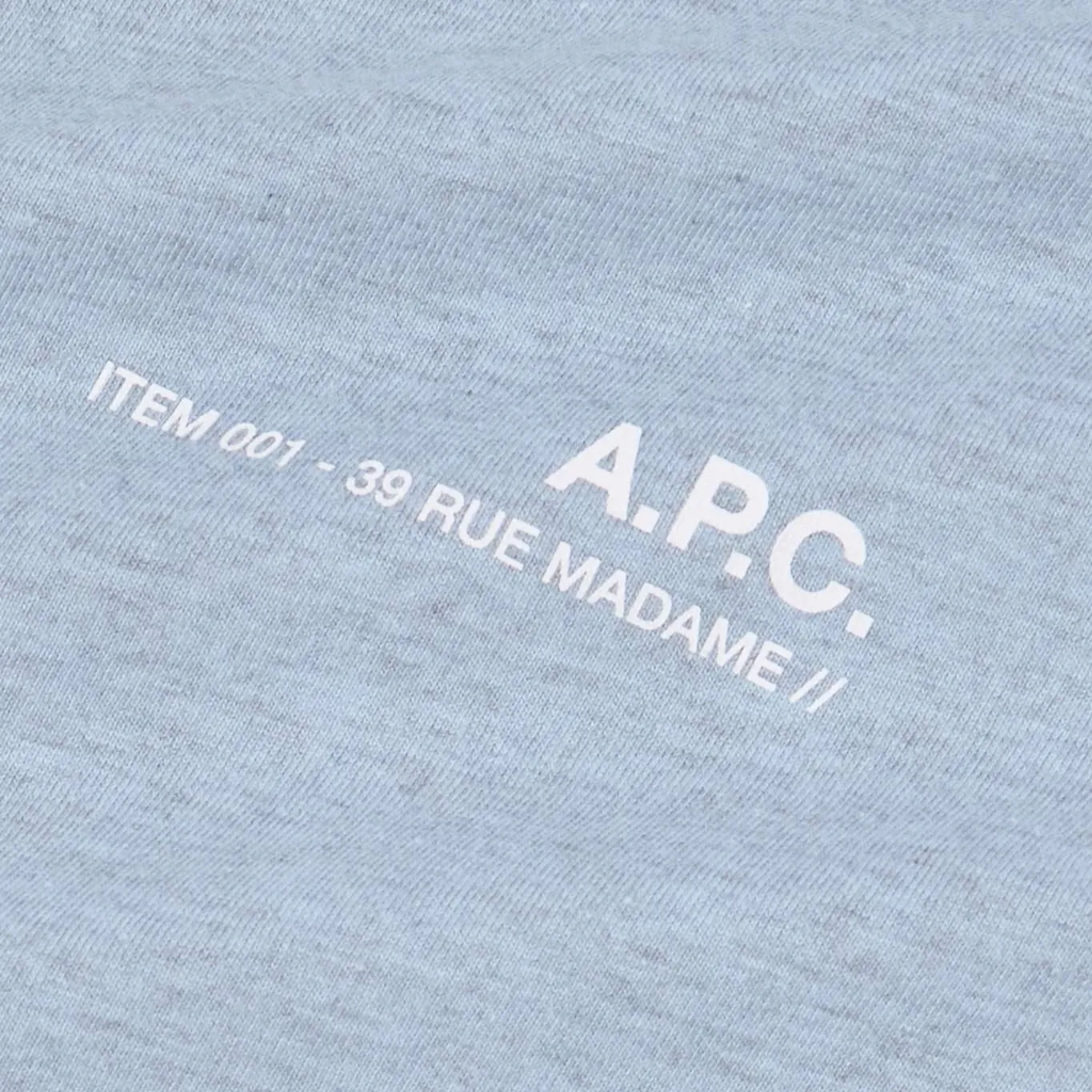 A.P.C.  |Cotton Short Sleeves Logo Designers T-Shirts