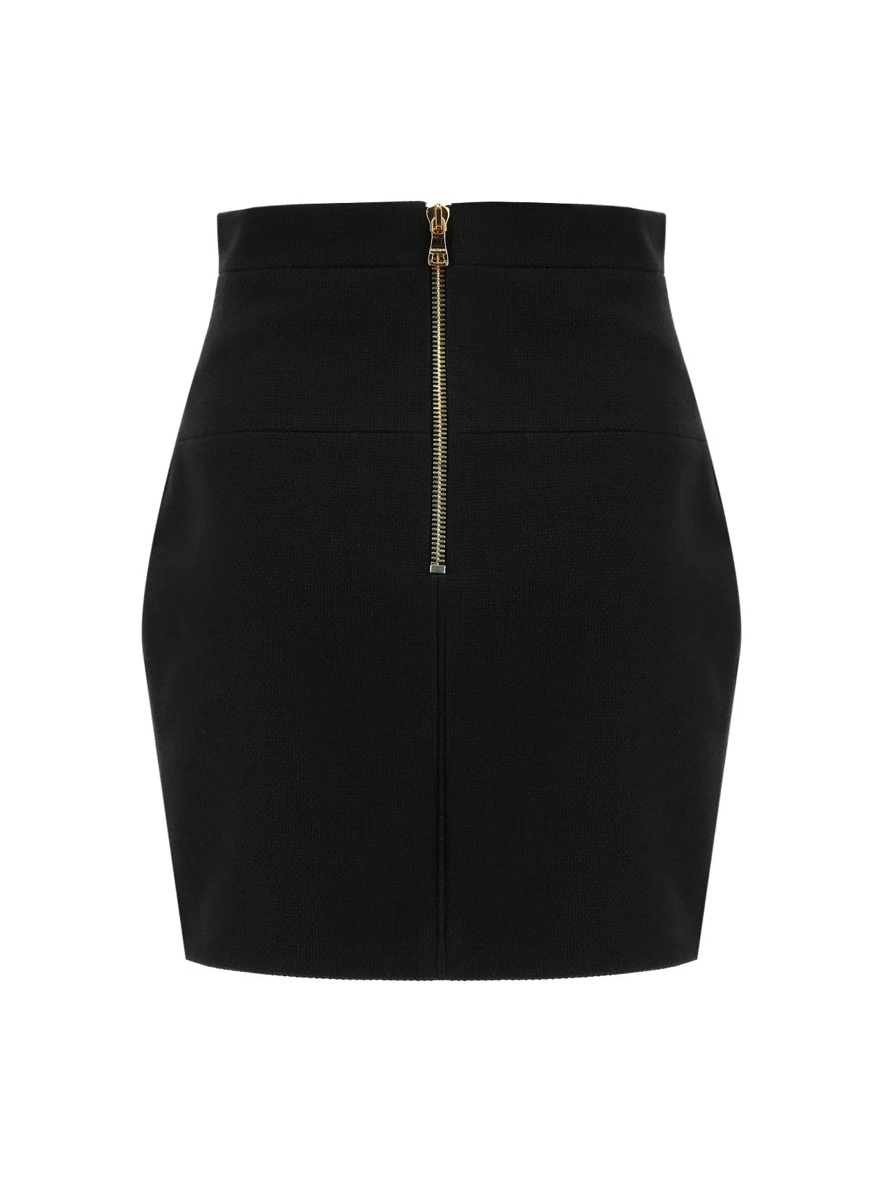 Balmain Buttoned Mini Skirt