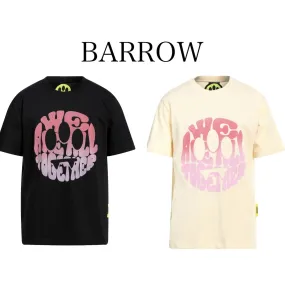 Barrow  |Crew Neck Cotton Short Sleeves Crew Neck T-Shirts