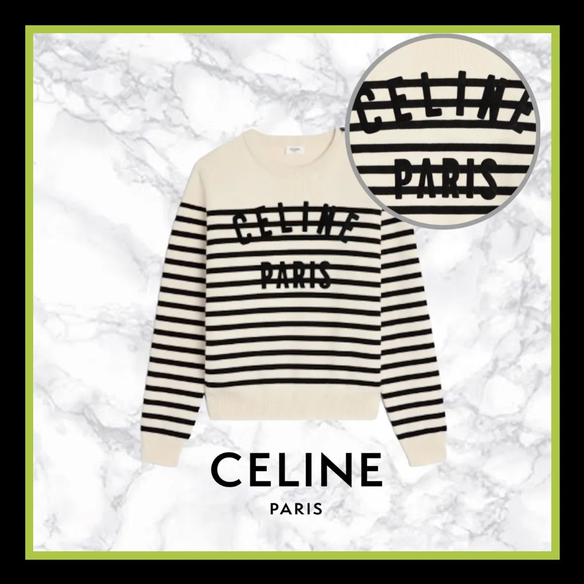 CELINE  |Unisex U-Neck Cotton Logo Luxury T-Shirts