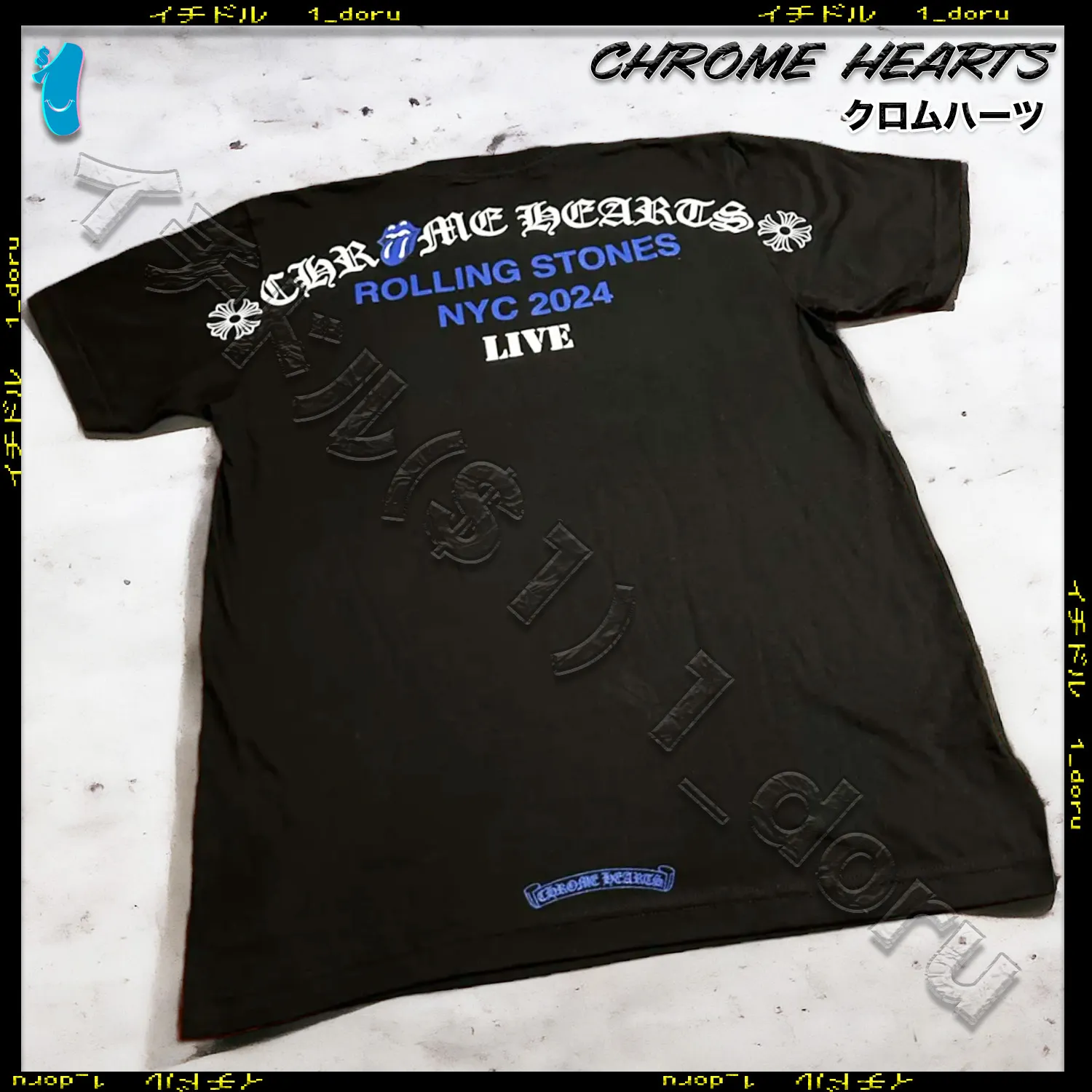 CHROME HEARTS  |Cotton Logo T-Shirts