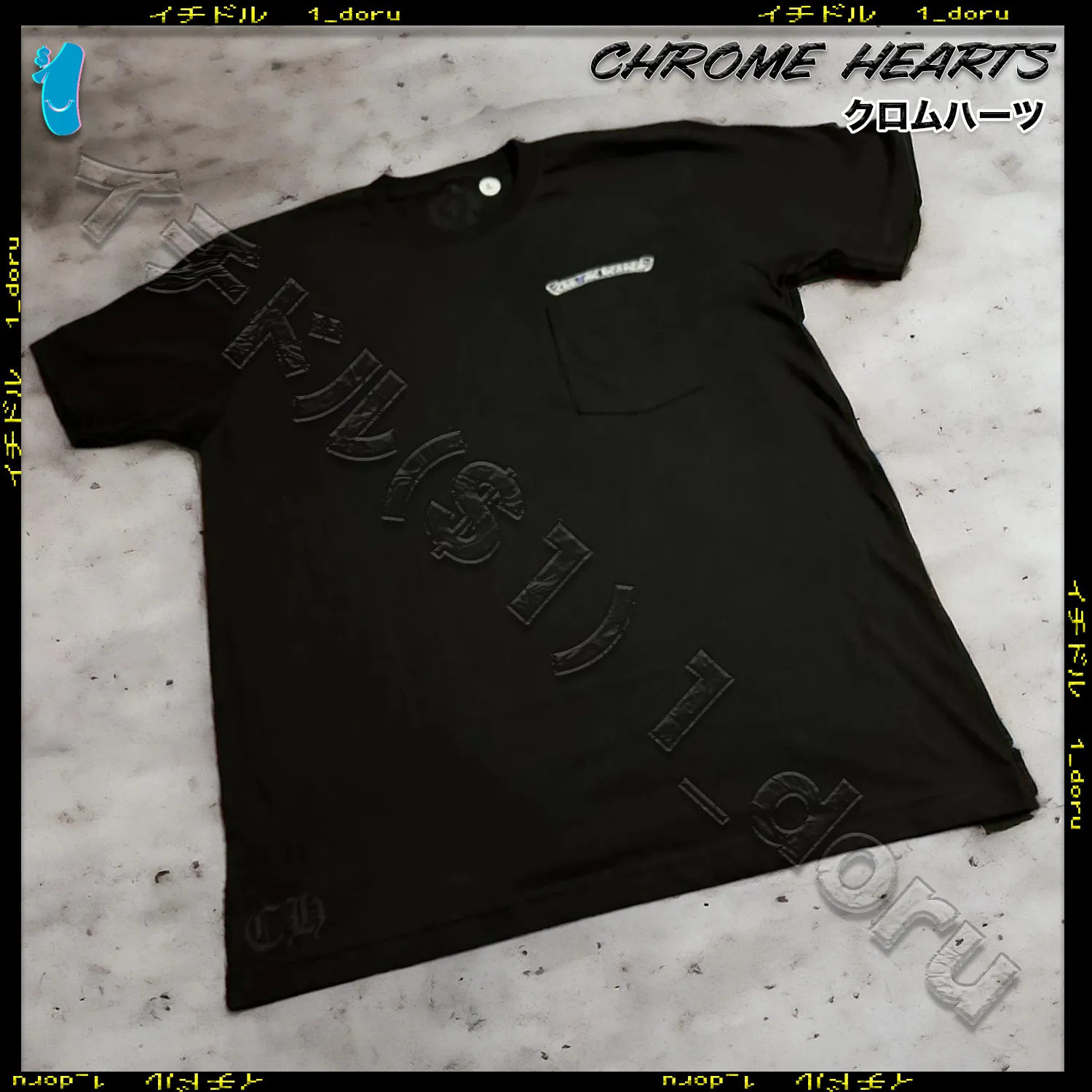 CHROME HEARTS  |Cotton Logo T-Shirts