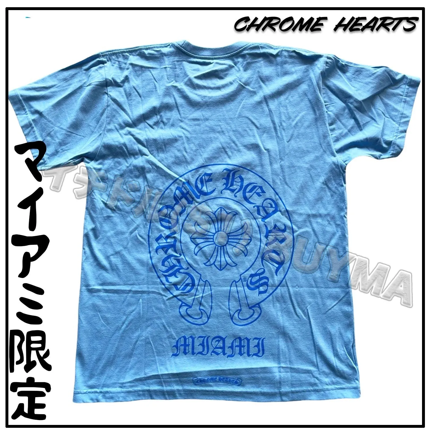 CHROME HEARTS  |Unisex Street Style Cotton Short Sleeves T-Shirts