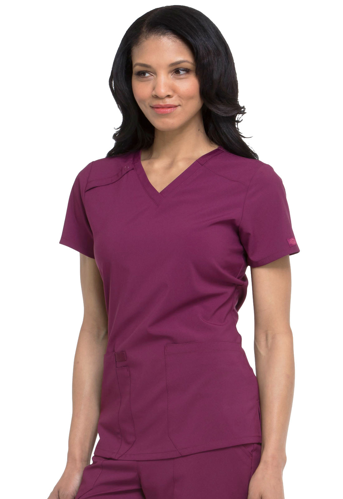 Dickies EDS DK615 V-Neck Women's Scrub Top