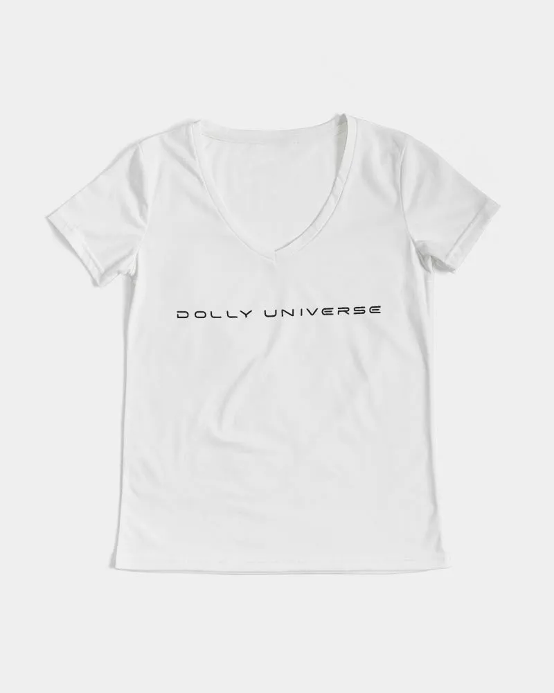 DOLLY UNIVERSE Women's V-Neck Tee