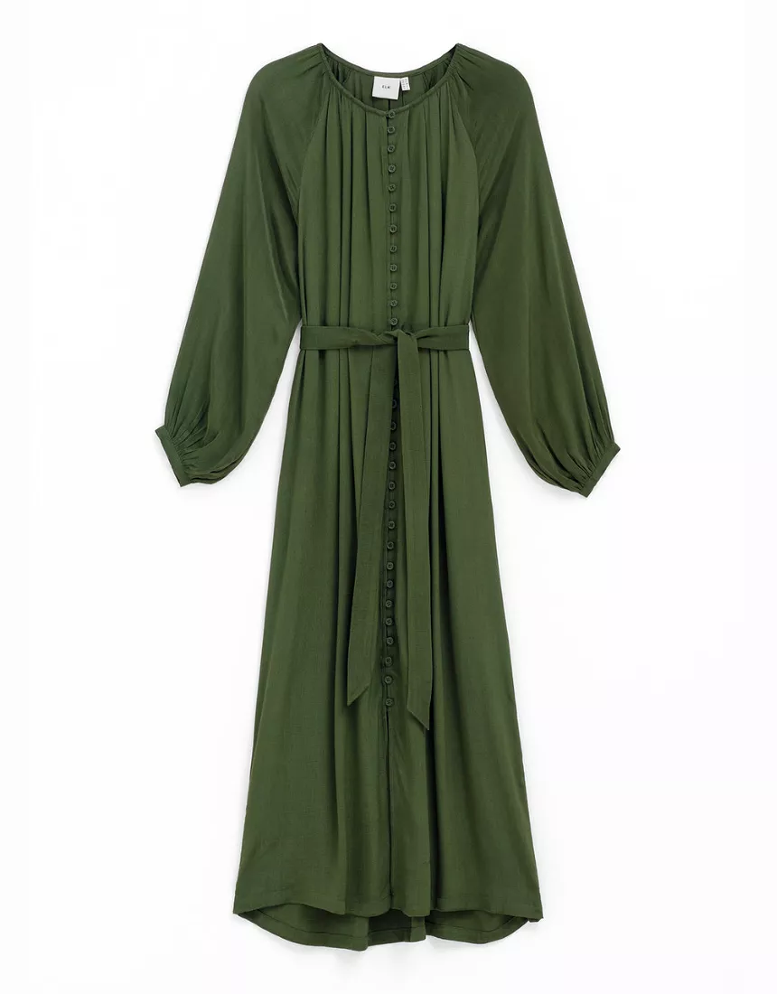 Elk - Osten Shirt Dress Olive