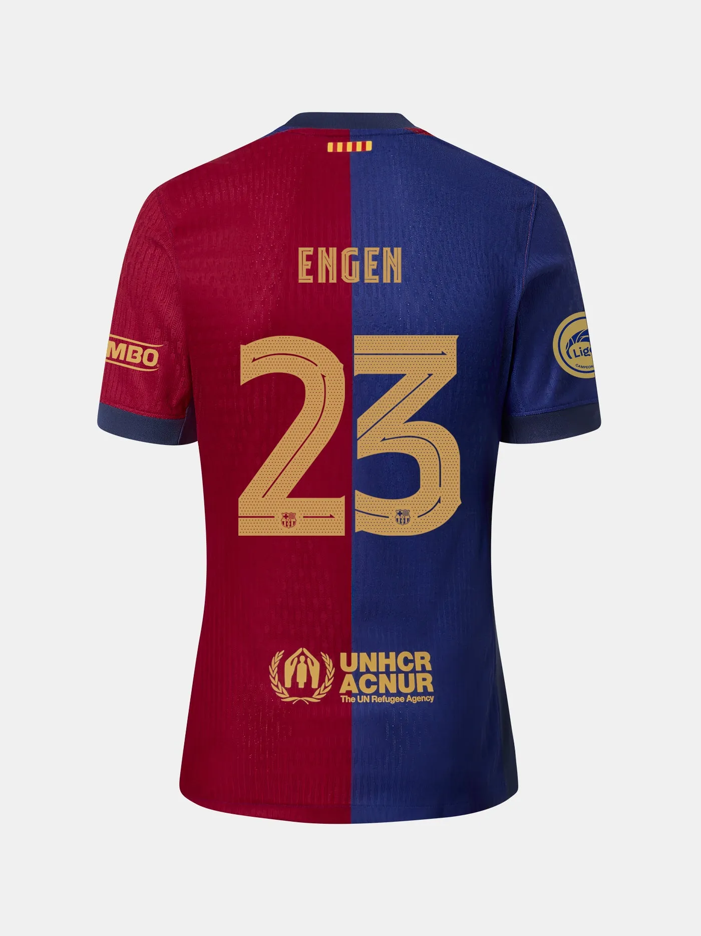 ENGEN | LIGA F Women's home jersey 24/25 FC Barcelona