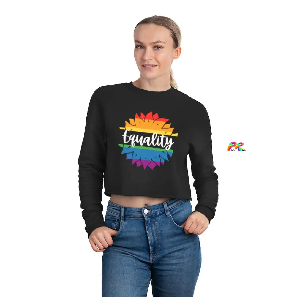 Equality Women's Cropped Sweatshirt