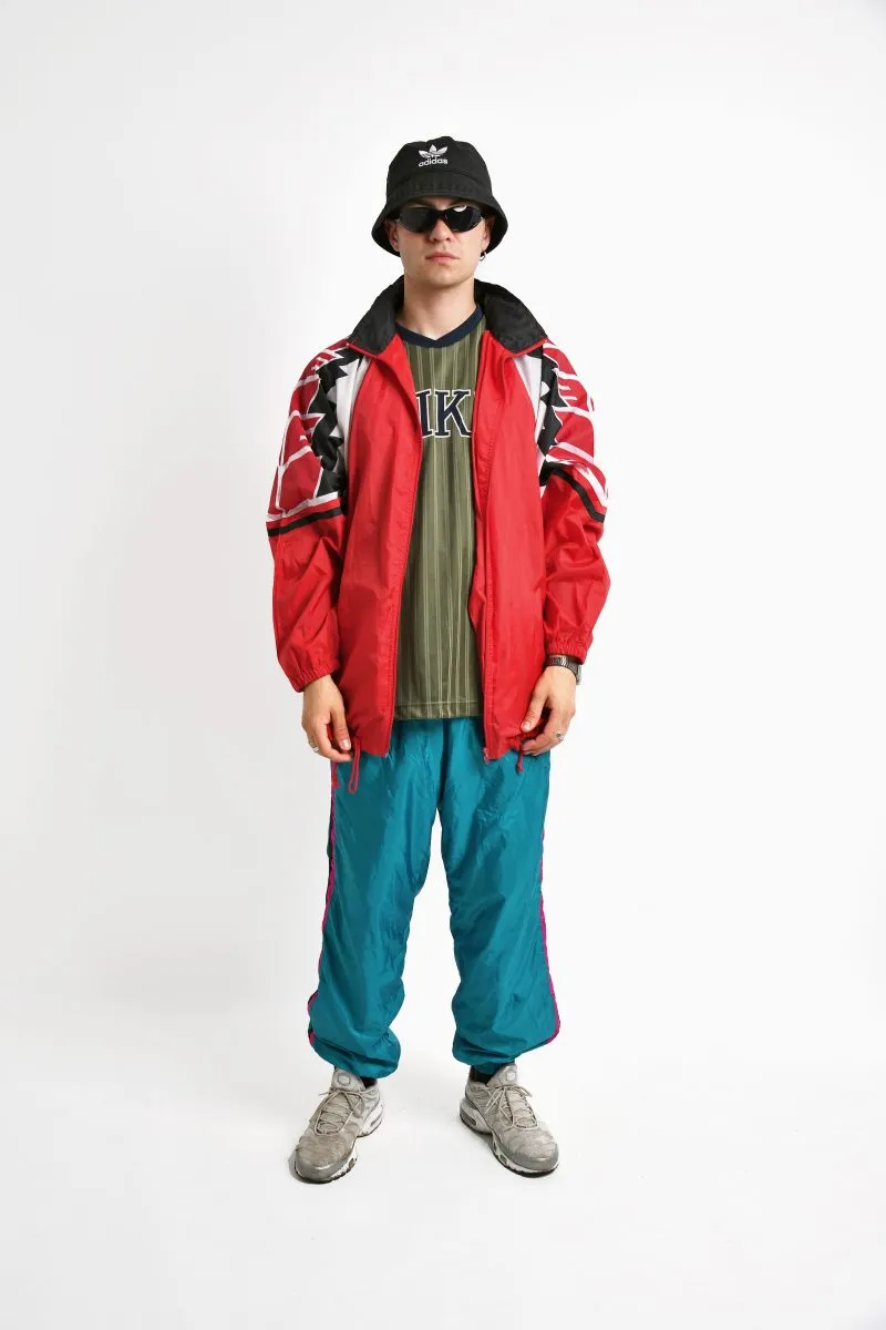 Erima windbreaker jacket red