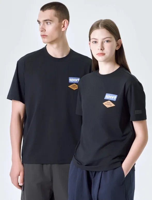 FILA  |U-Neck Short Sleeves T-Shirts