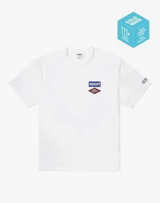 FILA  |U-Neck Short Sleeves T-Shirts