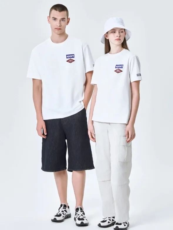 FILA  |U-Neck Short Sleeves T-Shirts