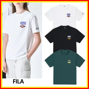 FILA  |U-Neck Short Sleeves T-Shirts