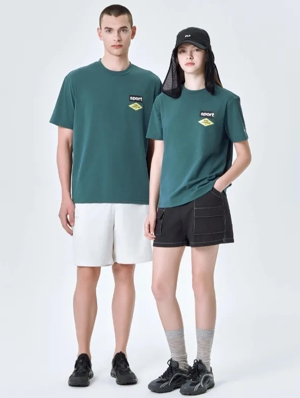 FILA  |U-Neck Short Sleeves T-Shirts