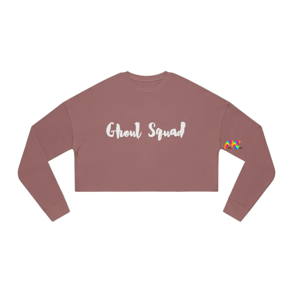 Ghoul Squad Cropped Sweatshirt