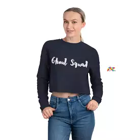 Ghoul Squad Cropped Sweatshirt