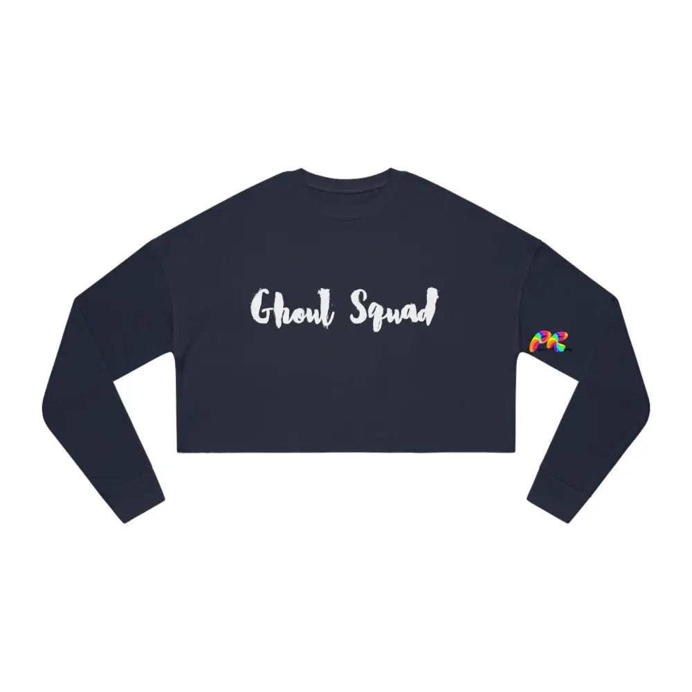 Ghoul Squad Cropped Sweatshirt