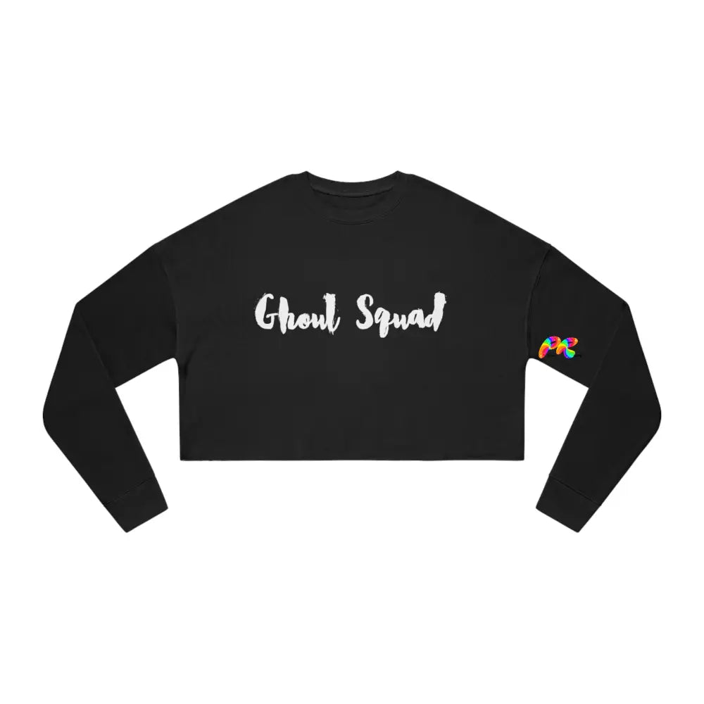 Ghoul Squad Cropped Sweatshirt