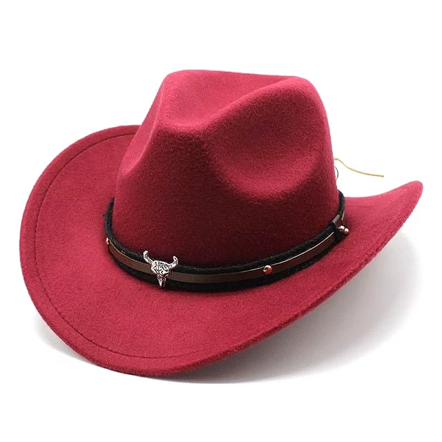 Hat Queen Bobys (Wine Red)