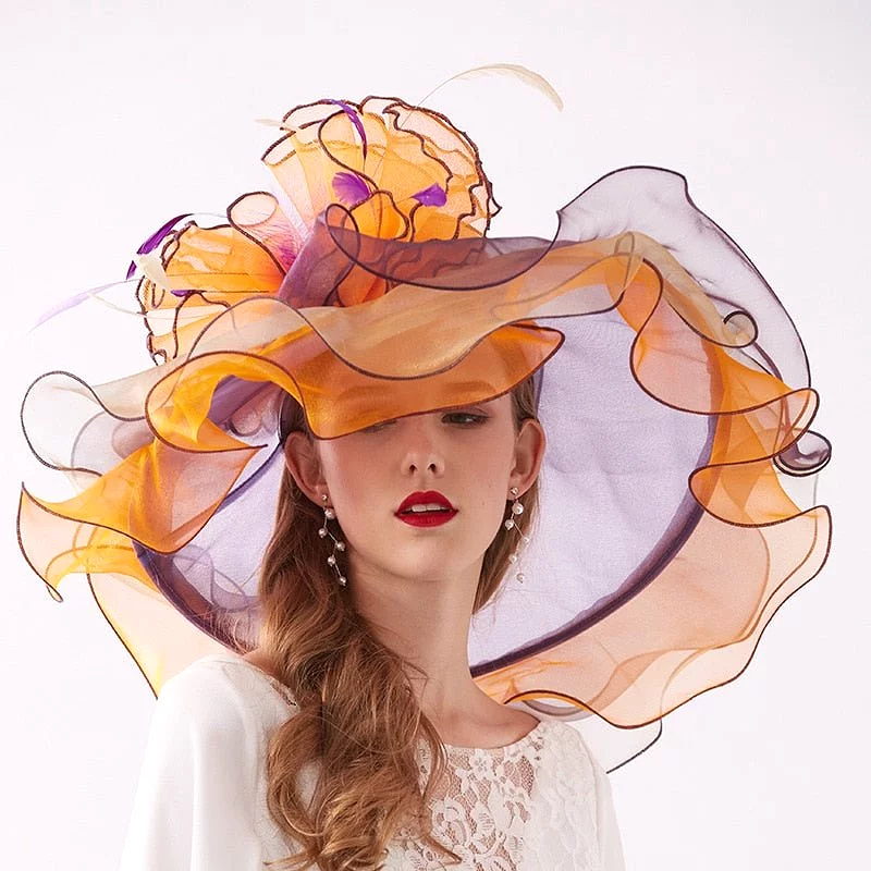 Hat Queen Indirha (Orange)