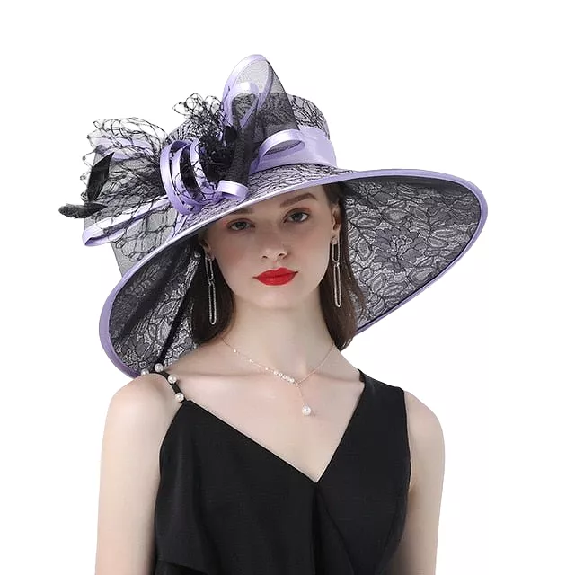 Hat Queen Santha (Purple)