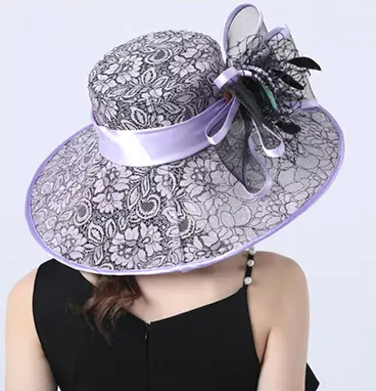 Hat Queen Santha (Purple)