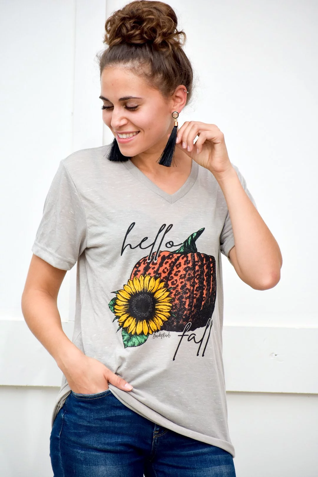 Hello Fall Pumpkin Tee