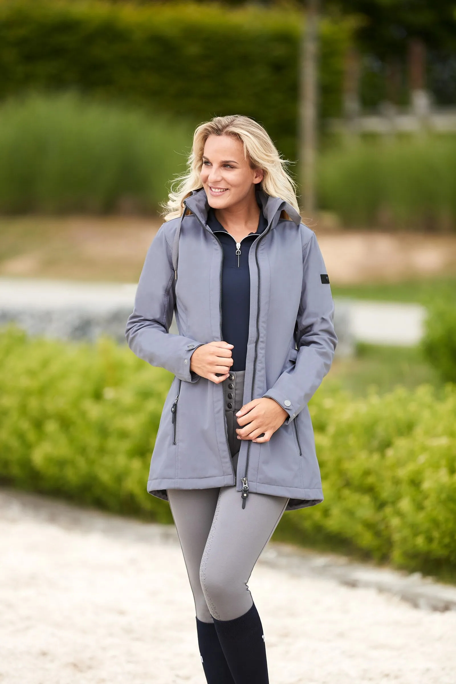 Horze Freya Women's Long Soft-shell Riding Jacket