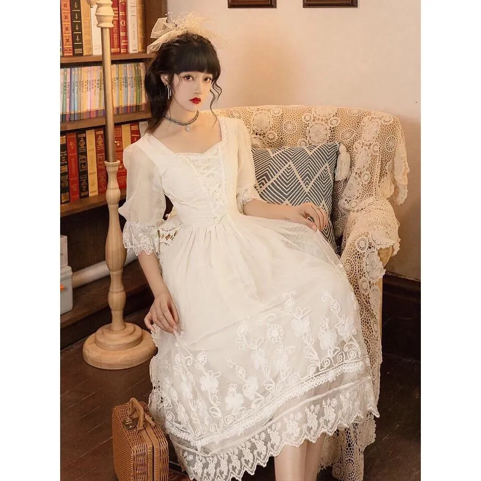 Keira Vintage-Aesthetic Princess Fairy Dress