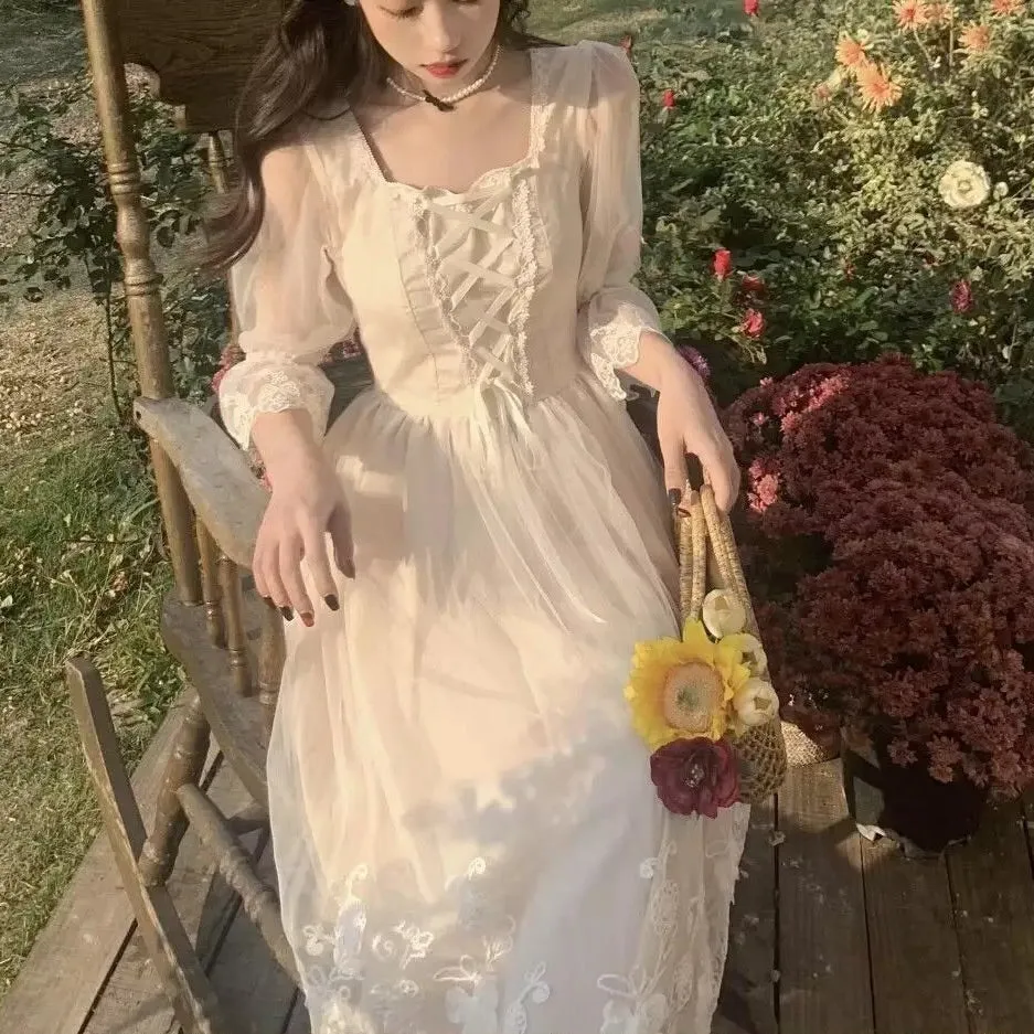 Keira Vintage-Aesthetic Princess Fairy Dress