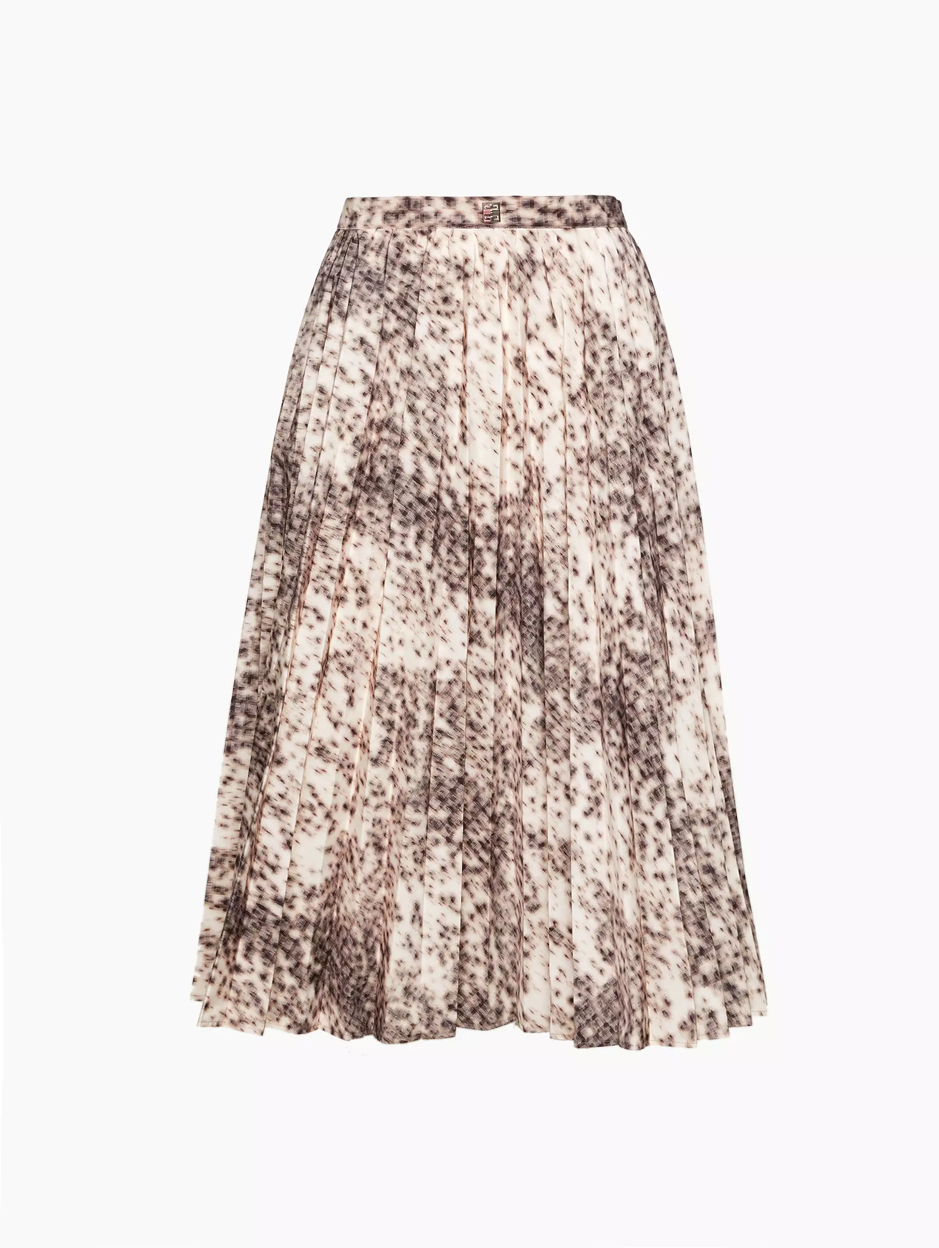 Long Pleated Skirt