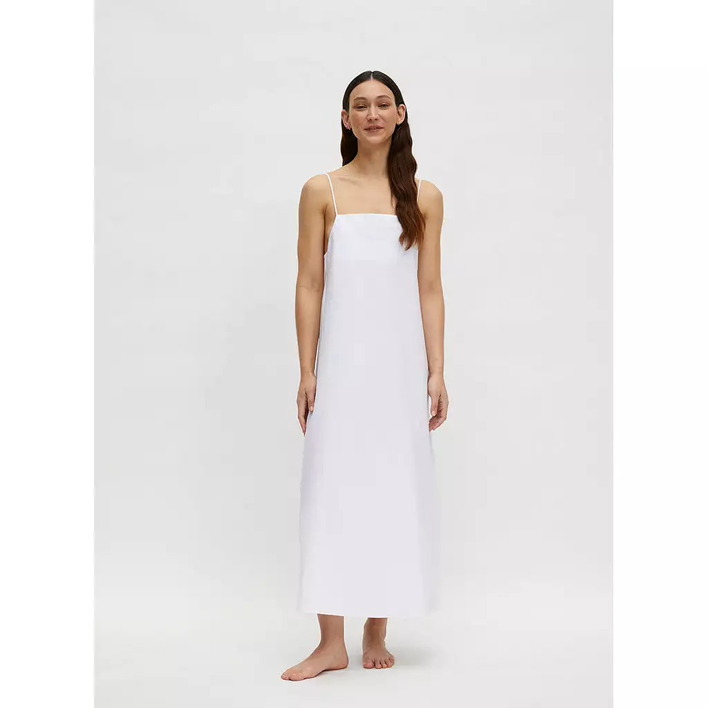 Maison Essentiele Vintage Maxi Dress Off White