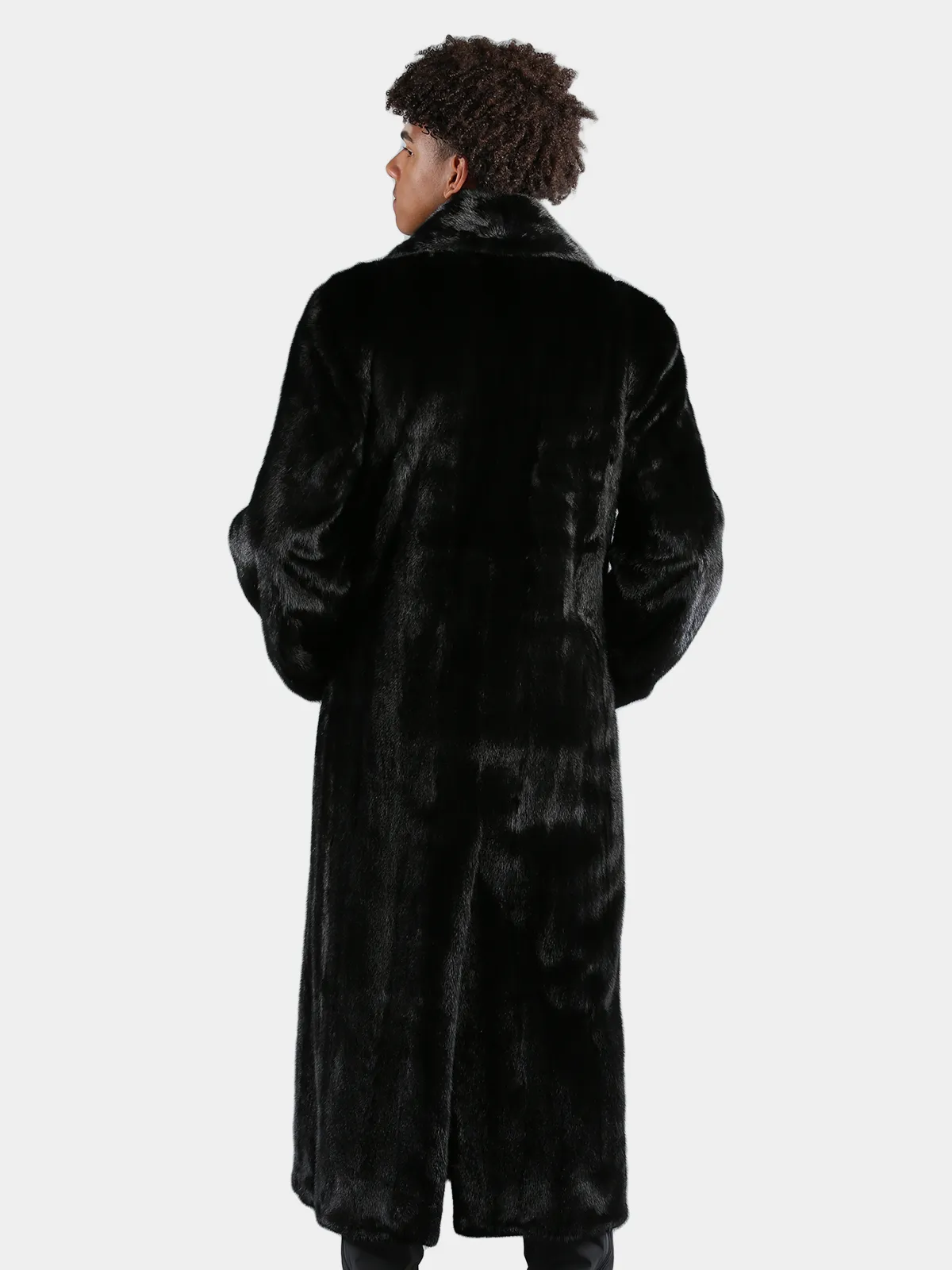 Men's Ranch Mink Fur Coat - Day Furs