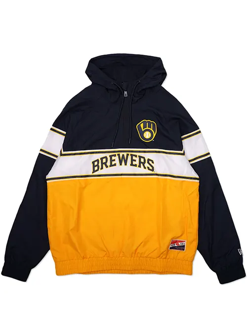 Milwaukee Brewers Windbreaker Jacket - William Jacket