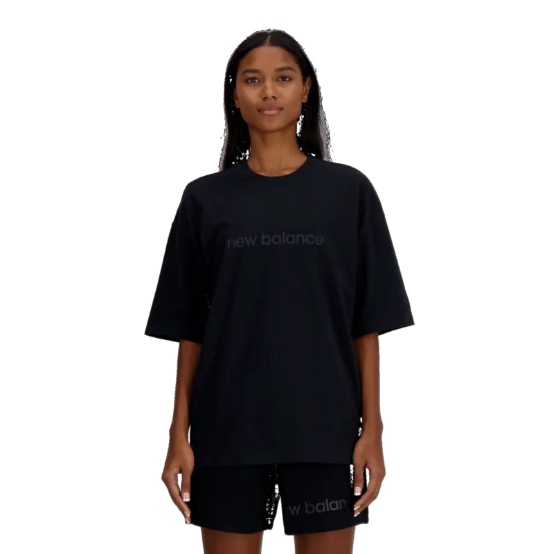 New Balance Women's Hyper Density Jersey Oversized T-Shirt