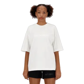 New Balance Women's Hyper Density Jersey Oversized T-Shirt