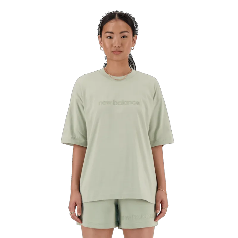 New Balance Women's Hyper Density Jersey Oversized T-Shirt