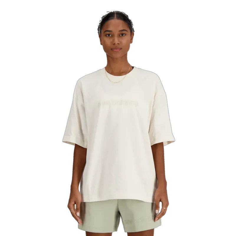 New Balance Women's Hyper Density Jersey Oversized T-Shirt