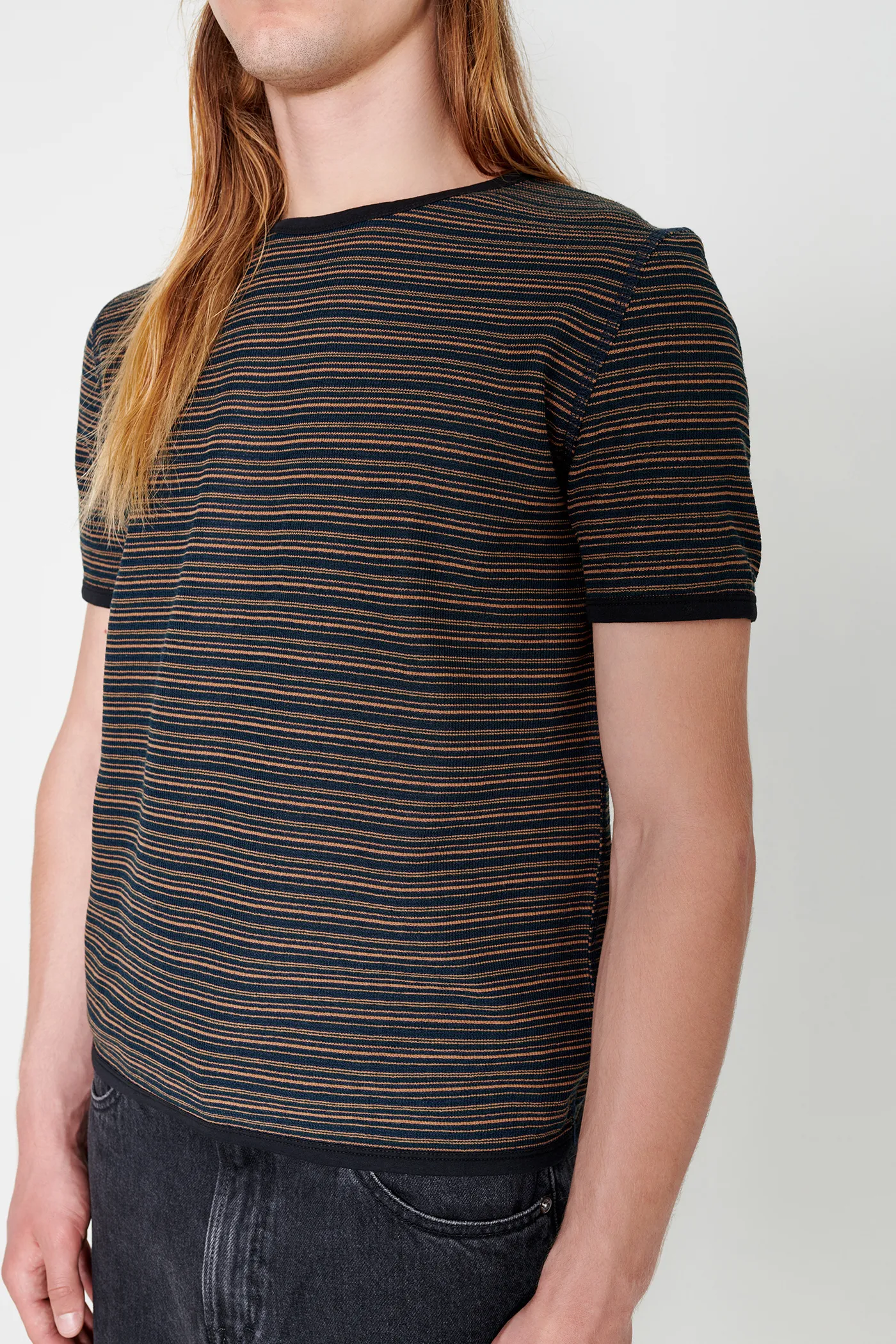 OUR LEGACY  |Stripes Street Style Short Sleeves T-Shirts