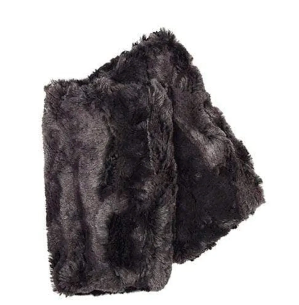 Pandemonium faux fur fingerless gloves