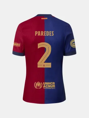 PAREDES | LIGA F Women's home jersey 24/25 FC Barcelona - Dri-Fit ADV