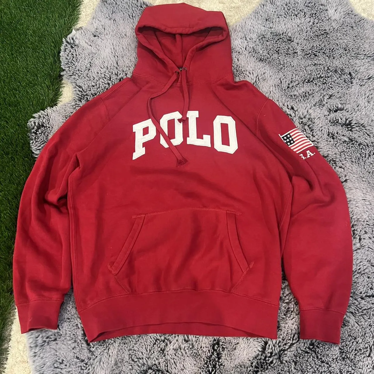 Polo Ralph Lauren Men's Red Hoodie