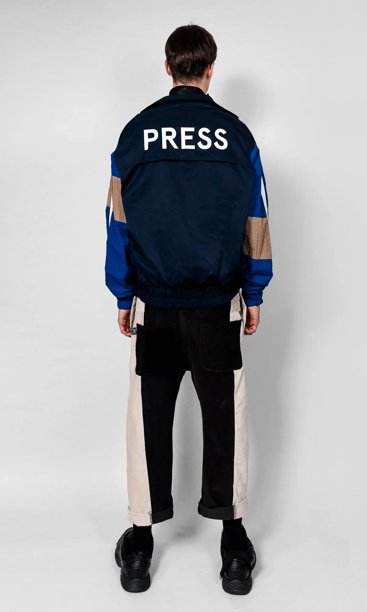 Press Windbreaker Jacket - Blue