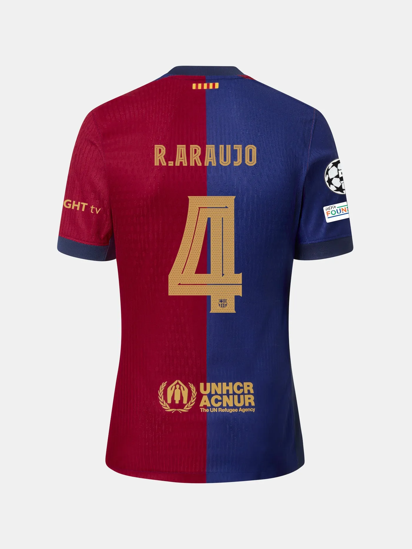 R. ARAUJO | UCL Women's home jersey 24/25 FC Barcelona