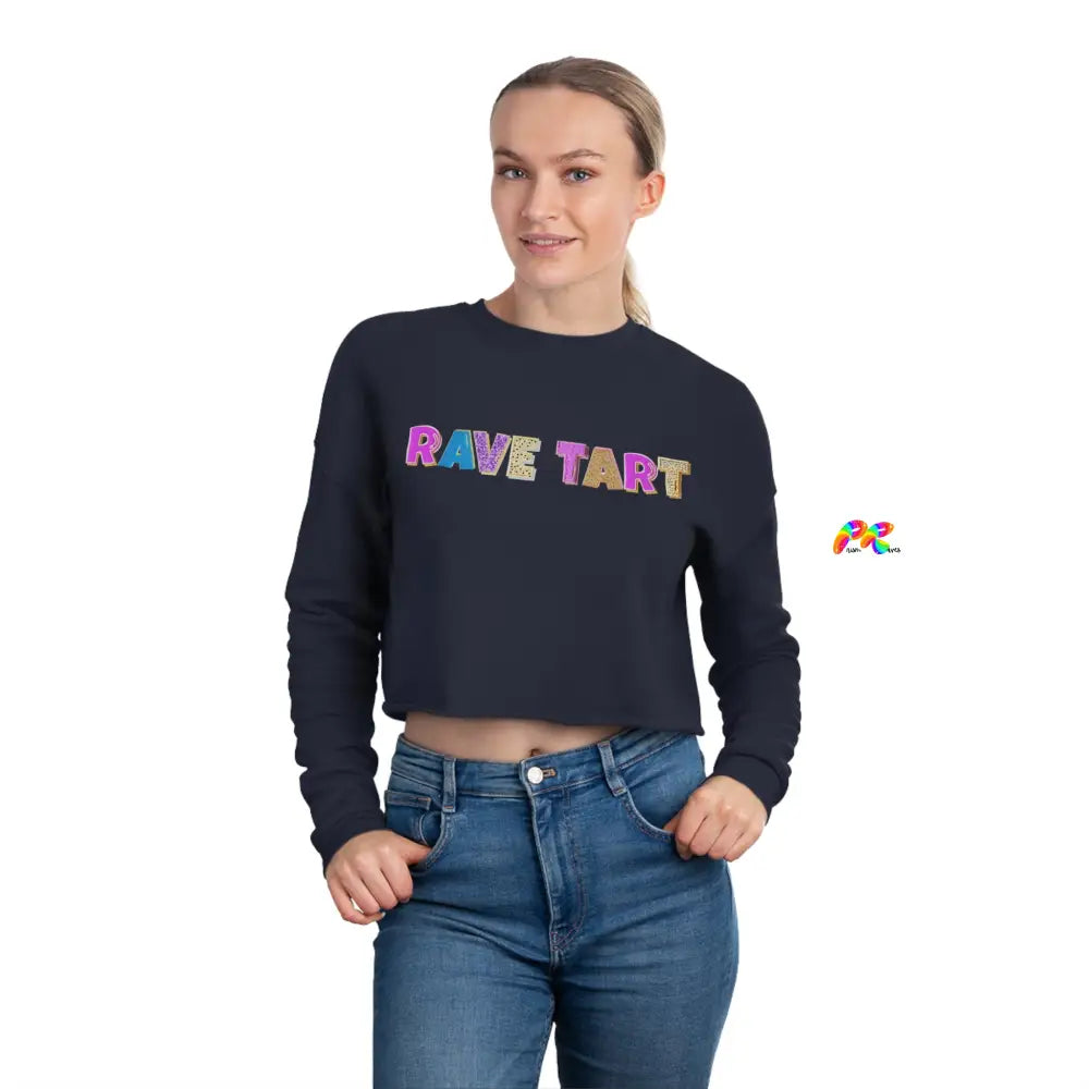 Rave Tart Women's Cropped Sweatshirt