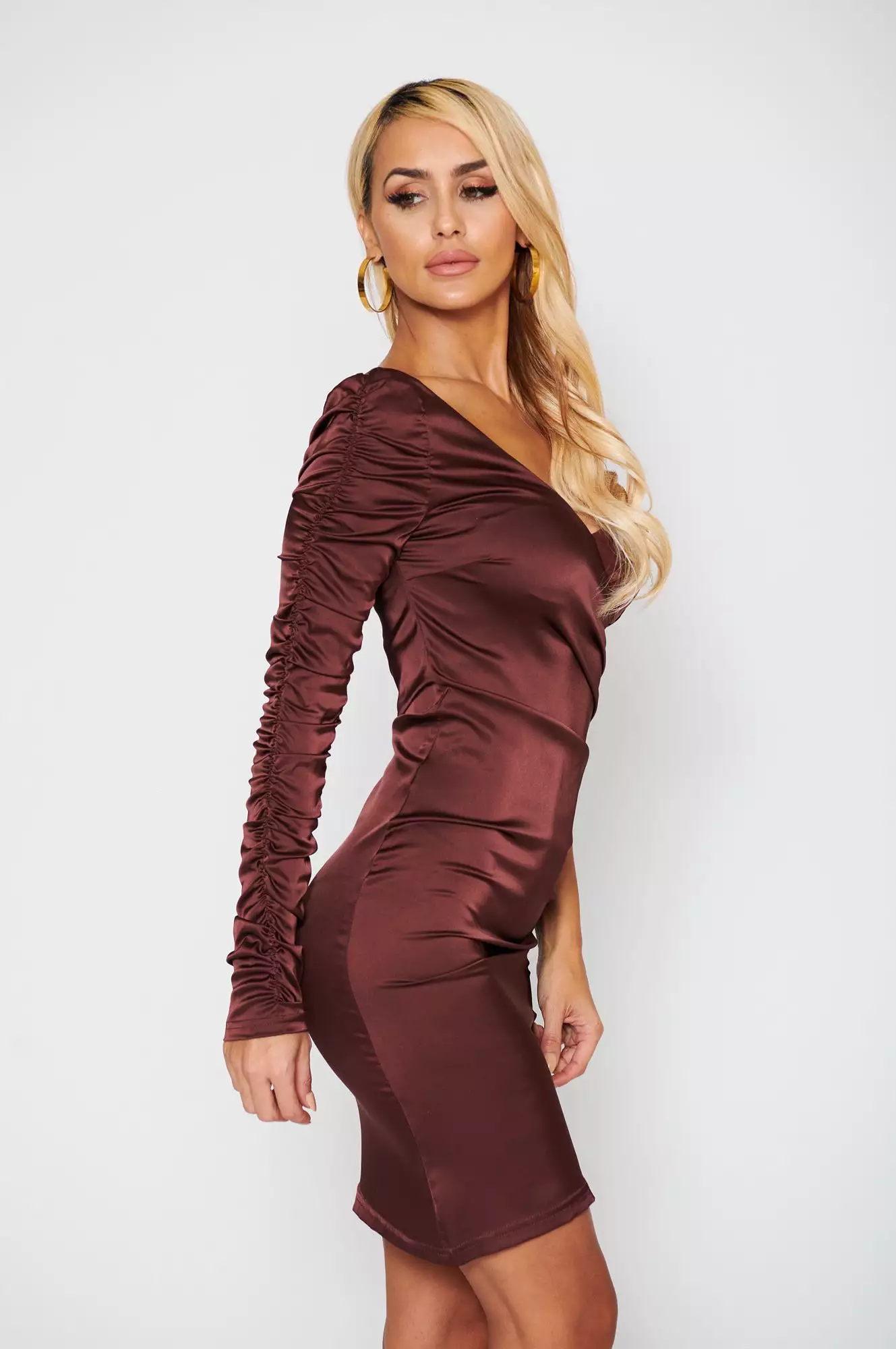 Salina Satin Dress